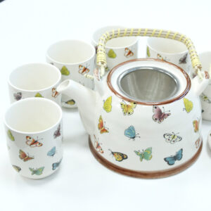 Herbal Teapot Set - Butterflies-